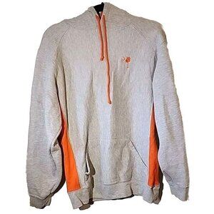 Badger Clemson Sport Long Sleeve Hoodie South Carolina Gray Orange Small